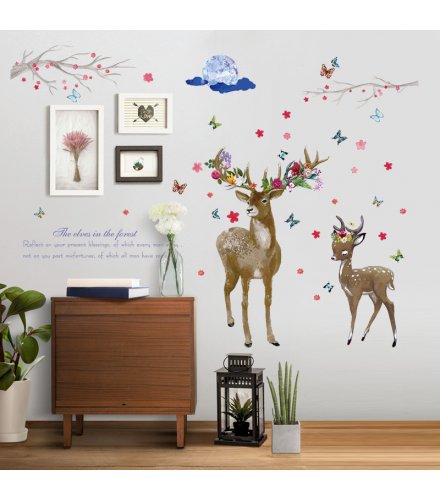 WST040 - Deer Wall Sticker